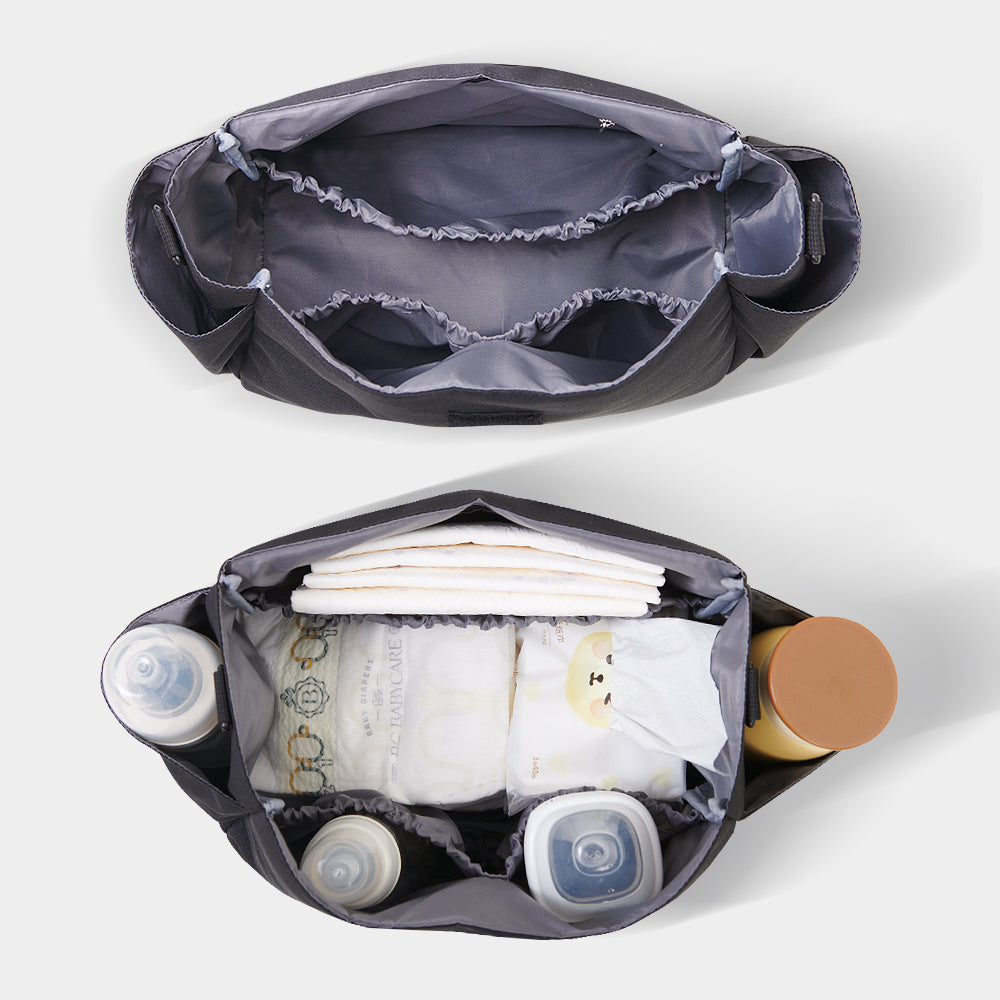 Sac Organisateur Poussette – Motif Chat | 7 Compartiments
