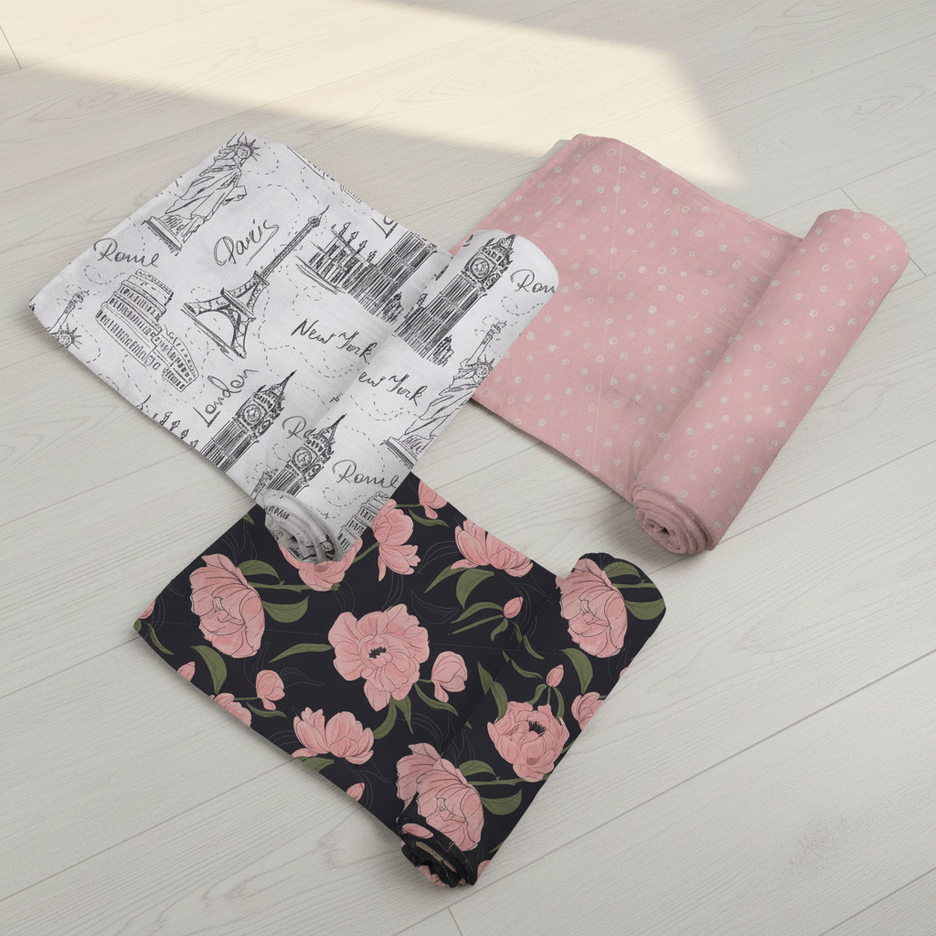 Langes sur parquet